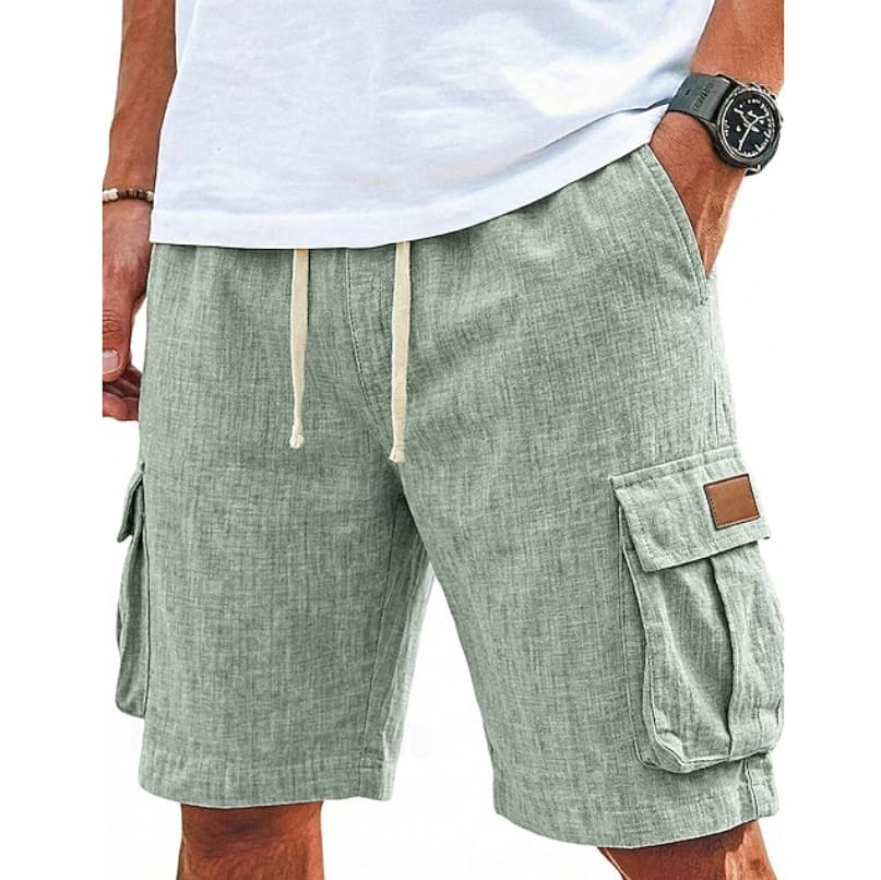 Fabian Flap Pocket Cargo Shorts_3