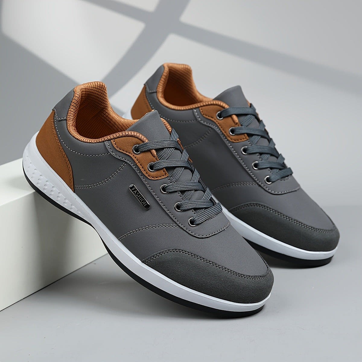 Morley Two Tone Lace Up Sneakers_13