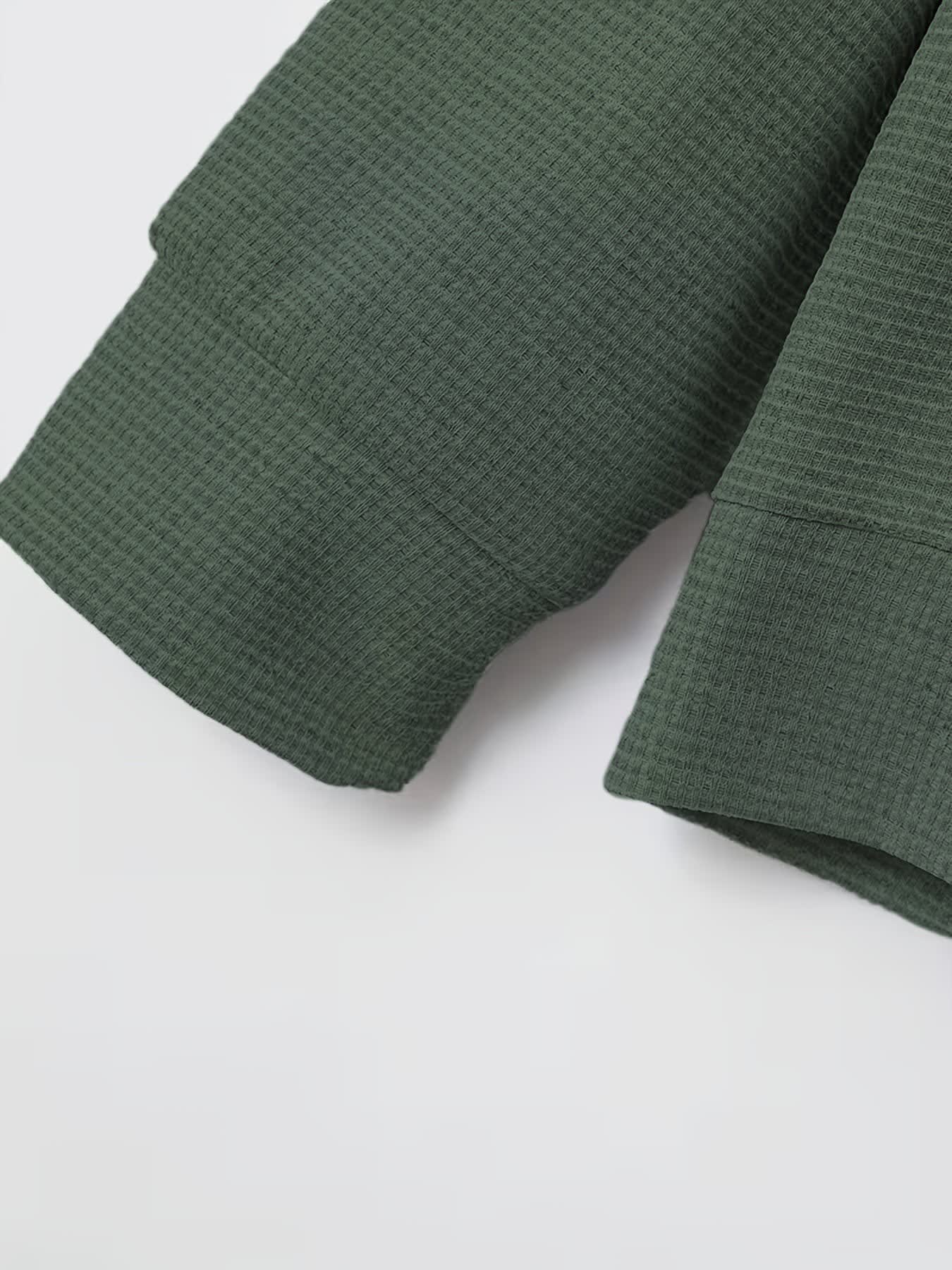 Dickson Textured Weave Button Up Overshirt_38