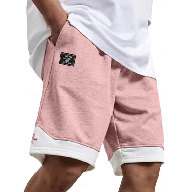 Rocco Contrast Hem Drawstring Shorts_4