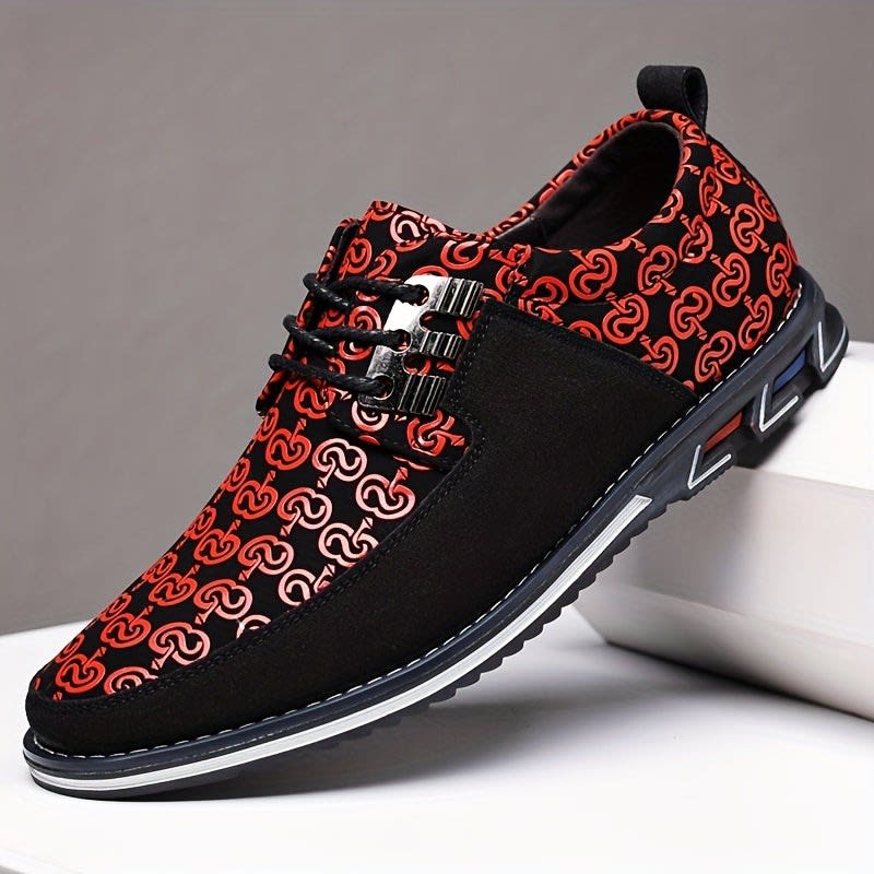 Marcel Printed Lace Up Sneakers_15