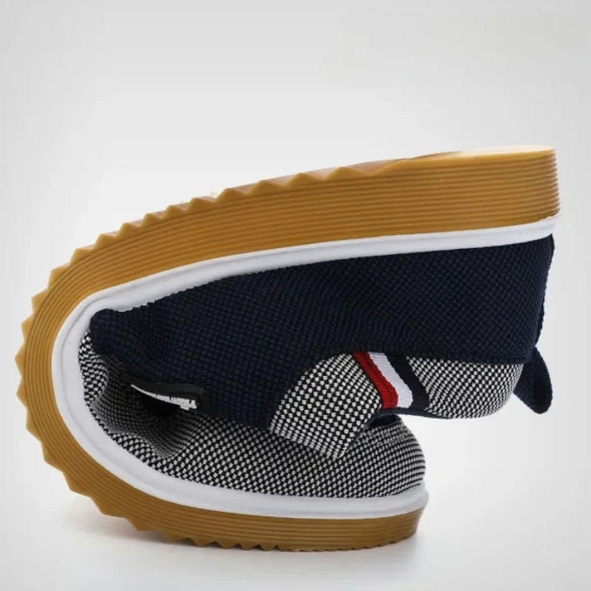 Landon Two Tone Canvas Lace Up Sneakers_6