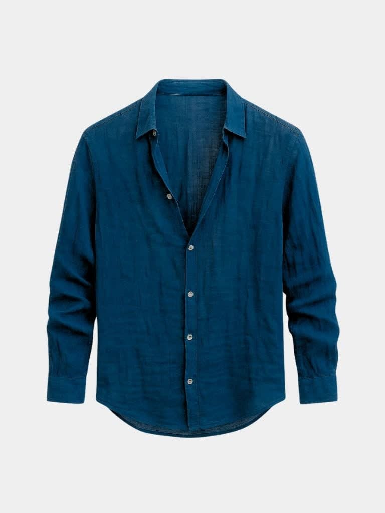 Gregory Linen Long Sleeve Shirt_8