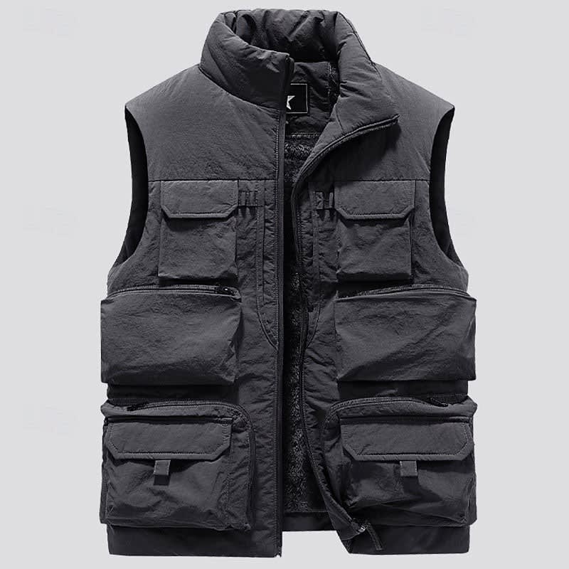 Ezekiel Fleece Lined Utility Vest_7