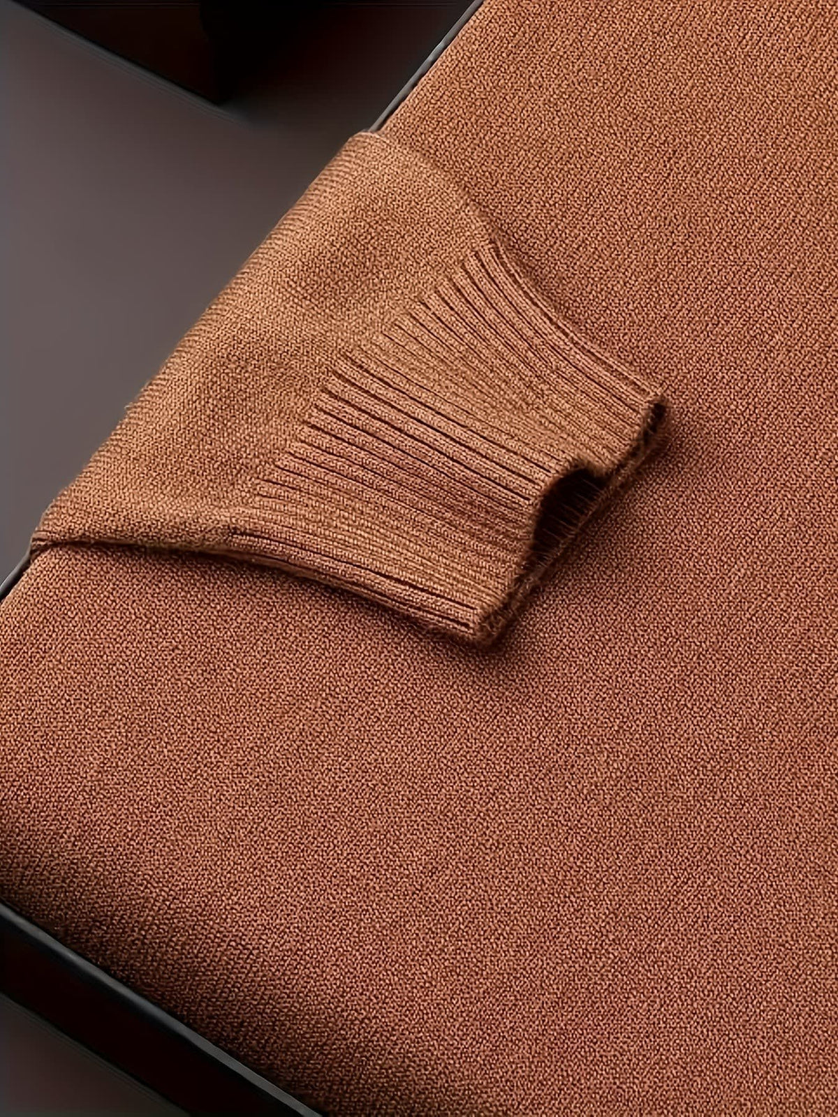 Karl Fine Knit Roll Neck Sweater_16