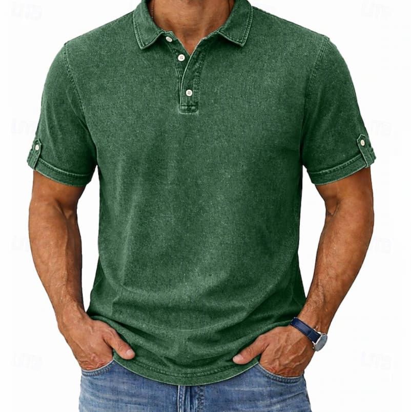 Kingston Washed Short Sleeve Polo_4