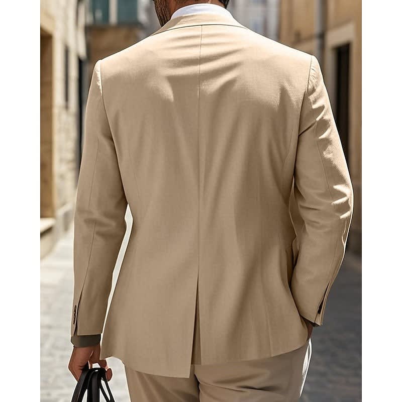 Fernando Flap Pocket Two Button Blazer_6