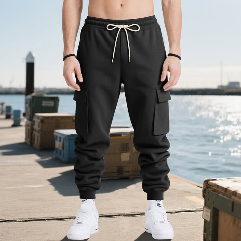 Ruskin Drawstring Cargo Joggers_9