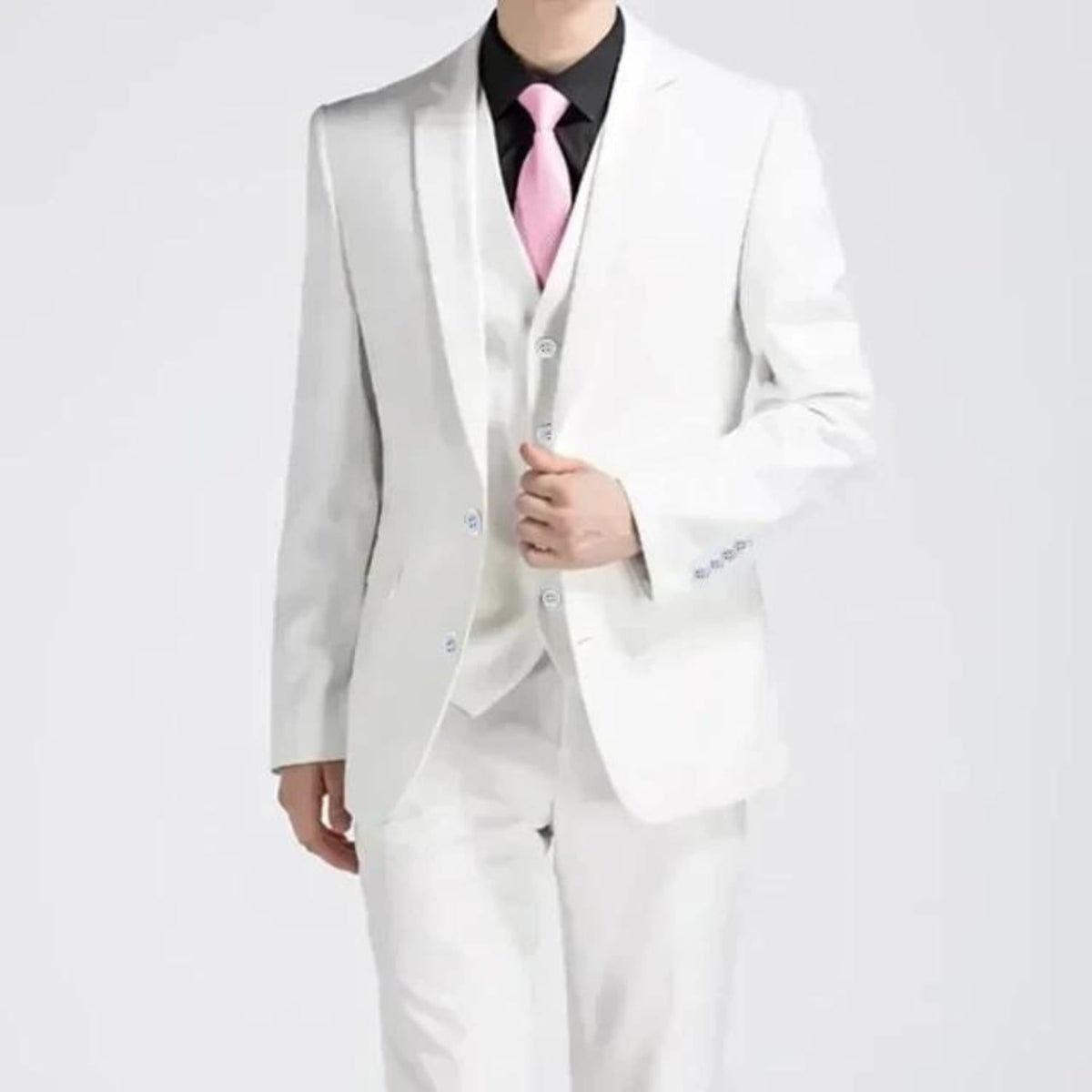 Melvin Single Button Wedding Suit_8