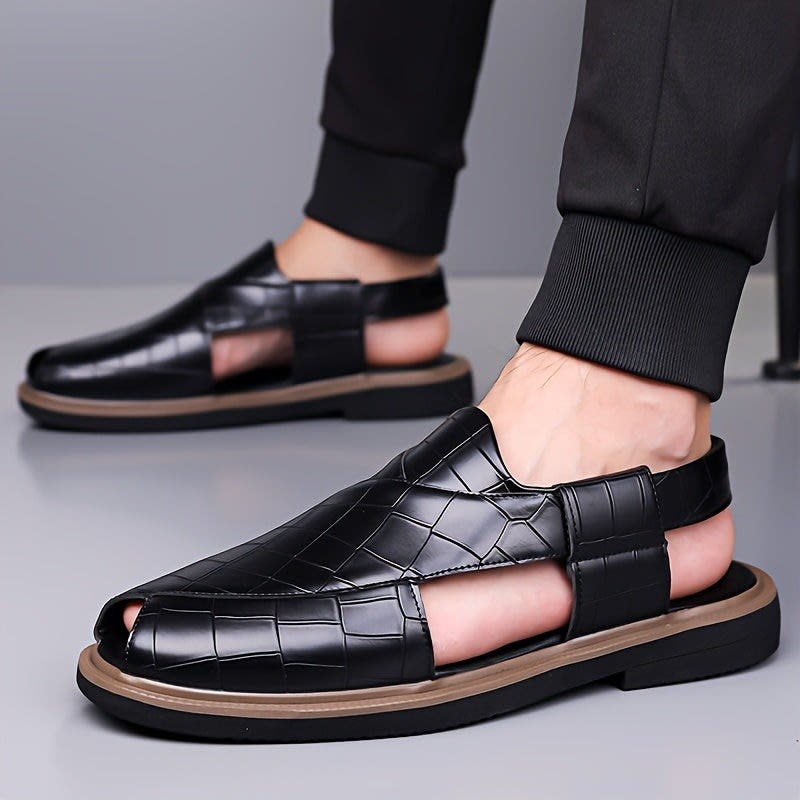 Bridger Woven Slip On Sandals_17