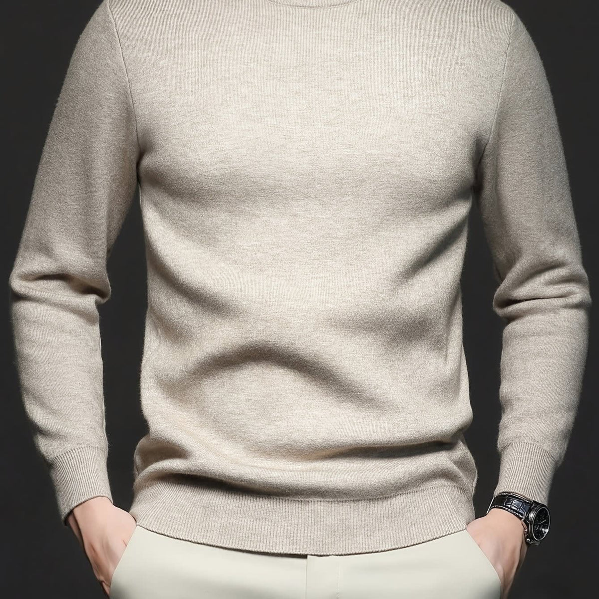 Lombard Mock Neck Knit Sweater_20