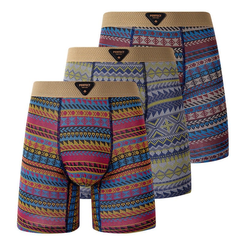 Braxton Mesh Knit Long Leg Boxer Briefs Multipack_4