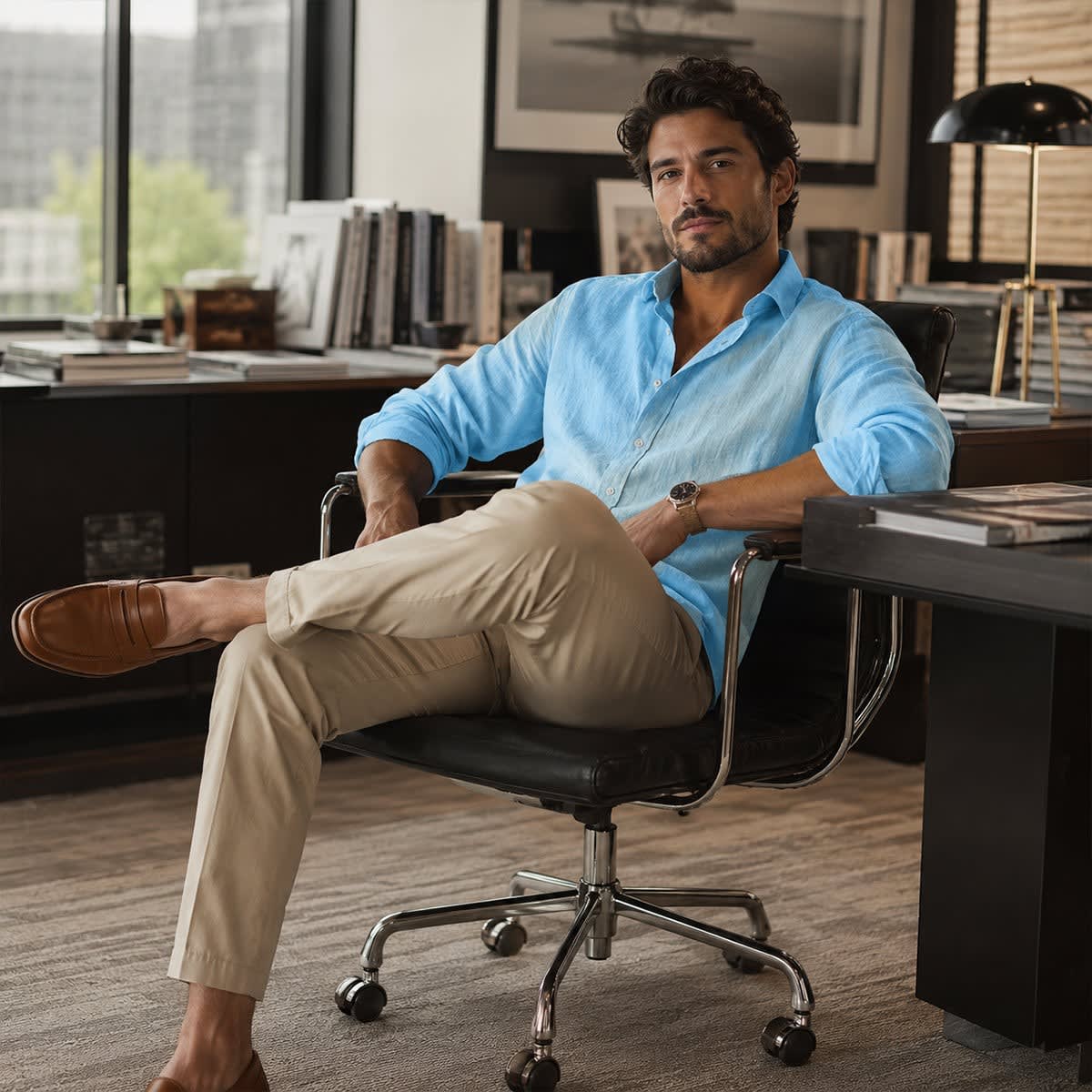 Jenkins Linen Blend Long Sleeve Shirt_12