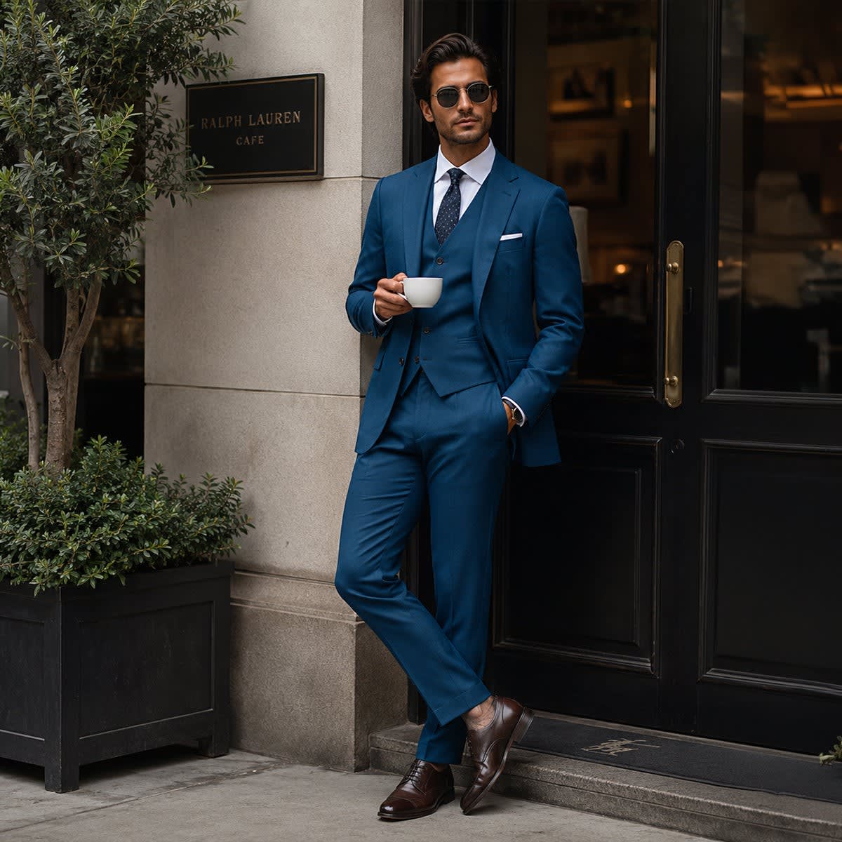 Peregrine Notch Lapel Three Piece Suit_12