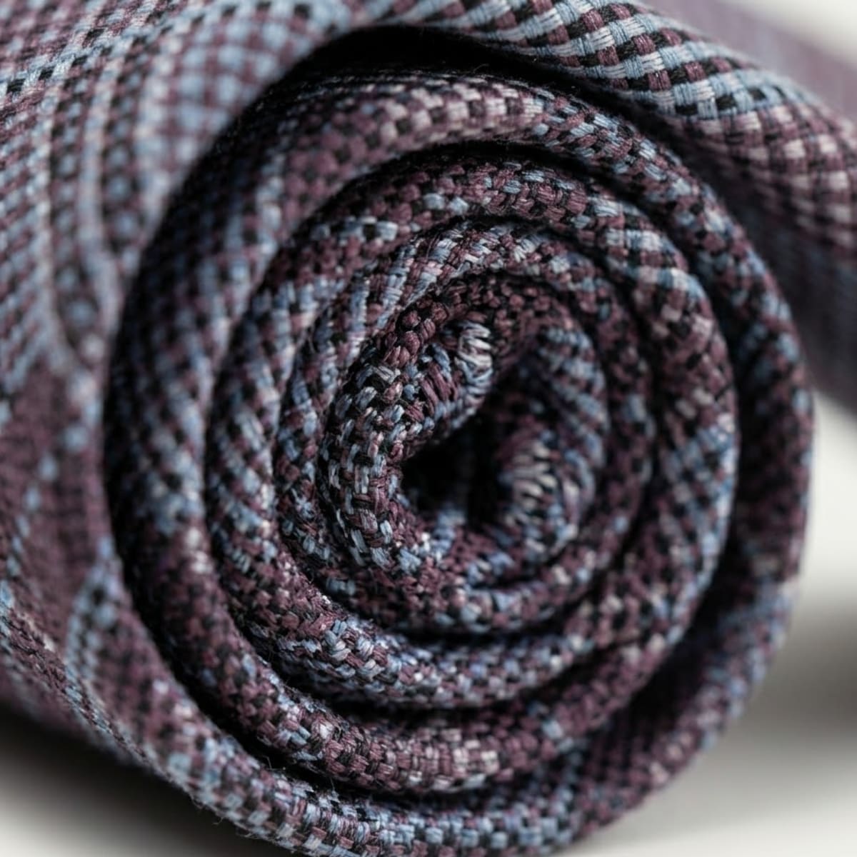 Reagan Burgundy Plaid Tie_5