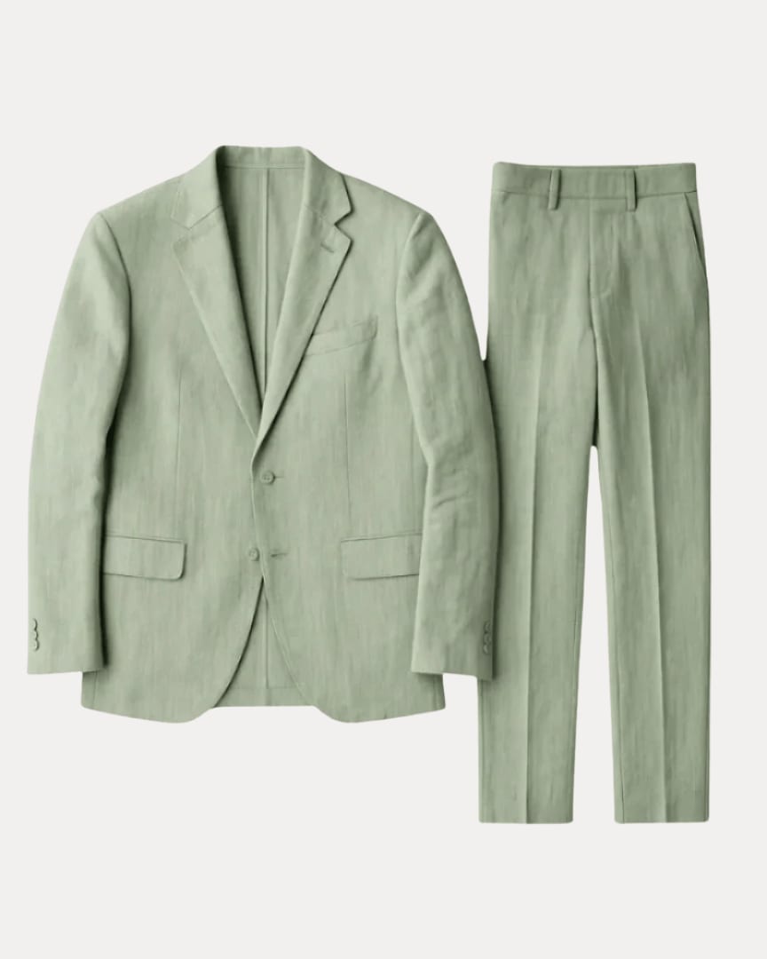 Thorne Linen Wedding Suit