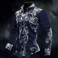 Burton Baroque Print Long Sleeve Shirt