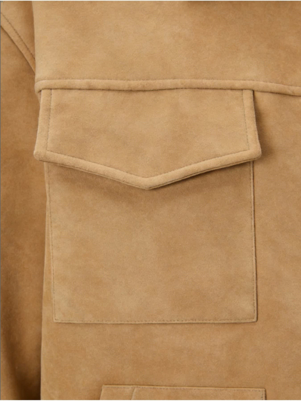 Conroy Faux Suede Utility Jacket