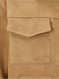 Conroy Faux Suede Utility Jacket