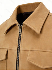 Conroy Faux Suede Utility Jacket