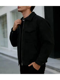 Conroy Faux Suede Utility Jacket
