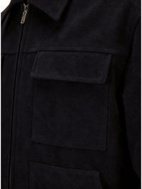 Conroy Faux Suede Utility Jacket