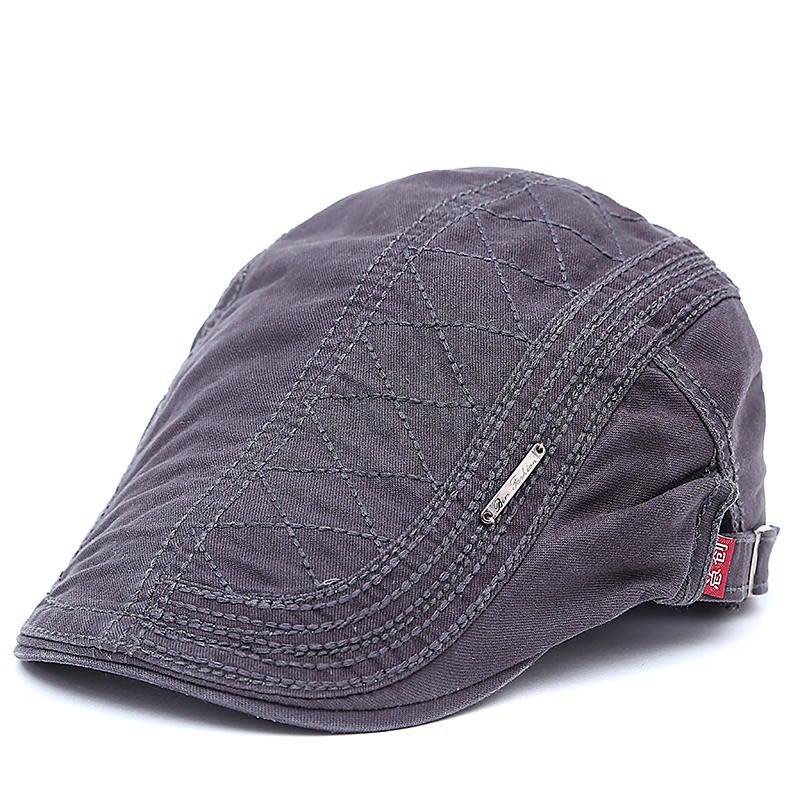 Ransom Quilted Stitch Flat Cap