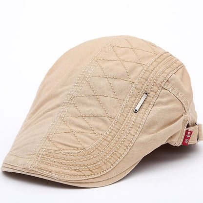 Ransom Quilted Stitch Flat Cap_4