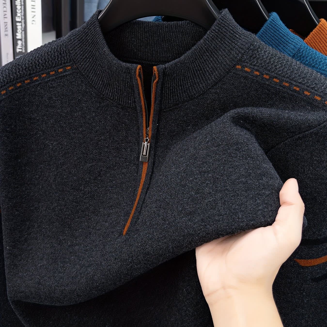 Eden Quarter Zip Mock Neck Sweater_15