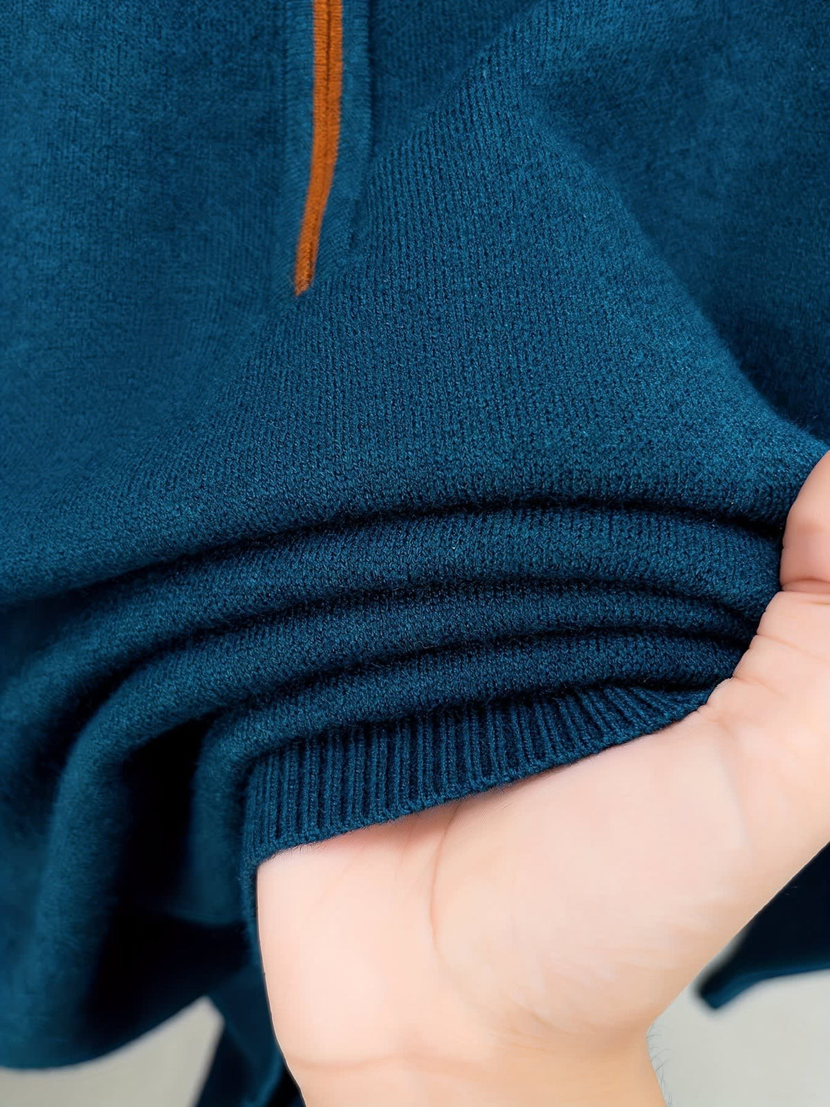 Eden Quarter Zip Mock Neck Sweater