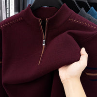 Eden Quarter Zip Mock Neck Sweater