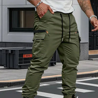 Harvey Zip Pocket Tapered Cargo Pants