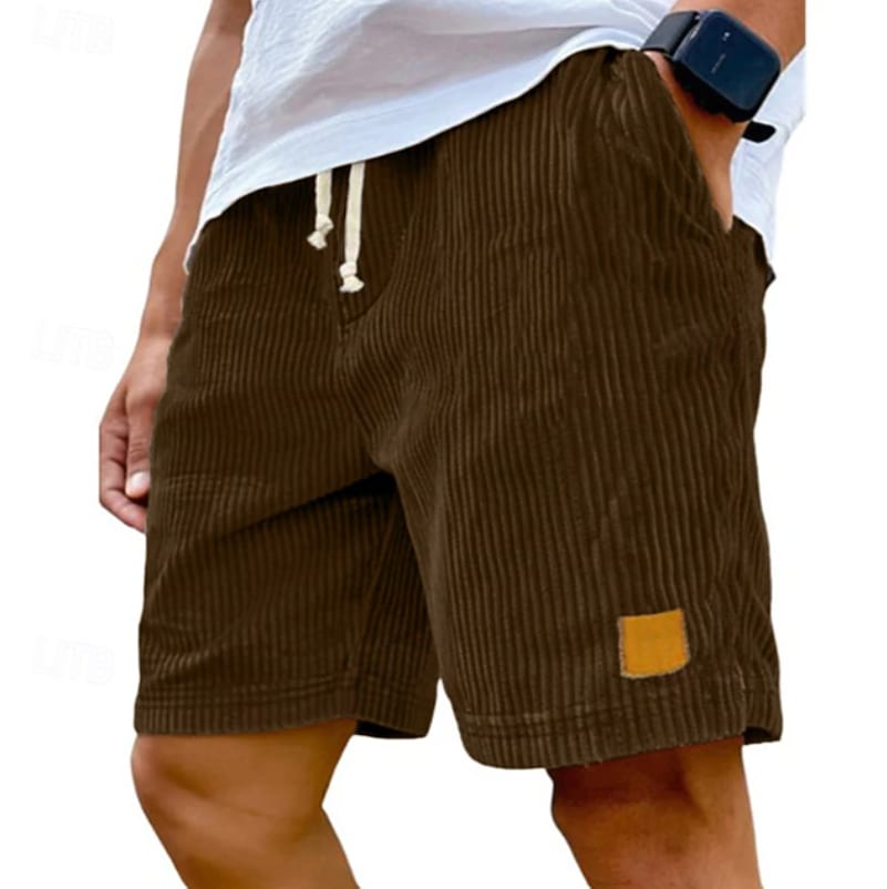 Andre Corduroy Drawstring Shorts