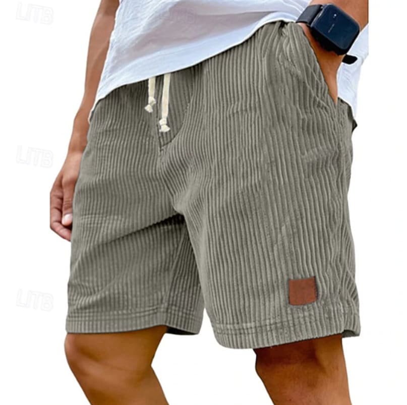 Andre Corduroy Drawstring Shorts