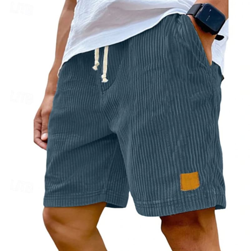 Andre Corduroy Drawstring Shorts