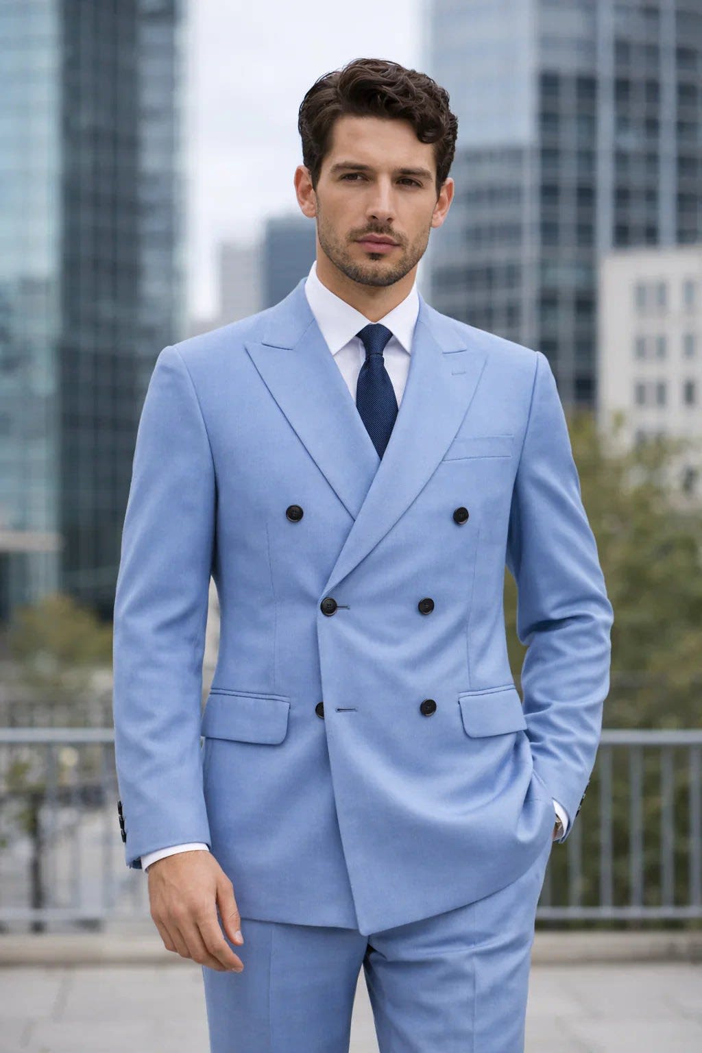 Leopold Peak Lapel Double Breasted Suit_13