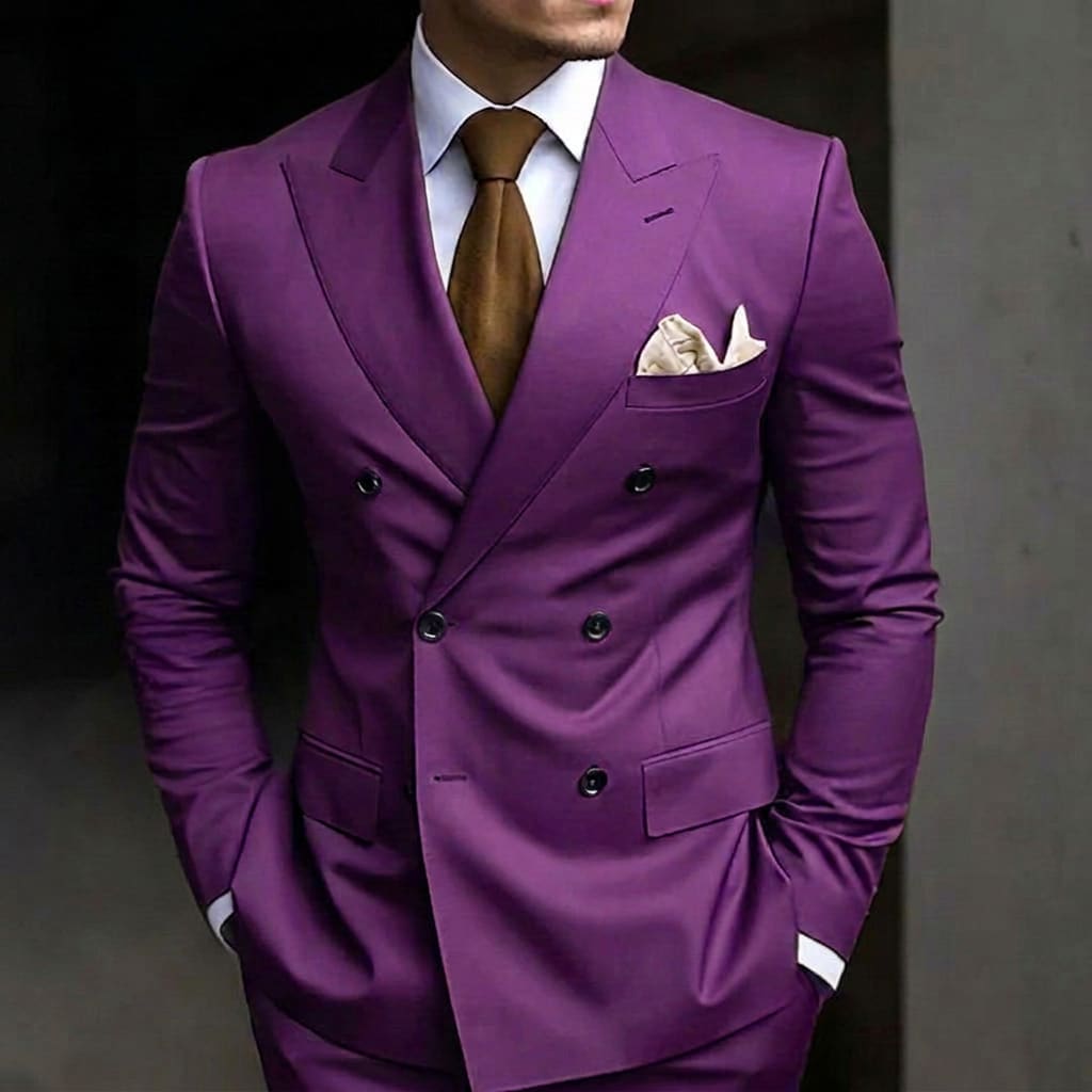 Leopold Peak Lapel Double Breasted Suit_14