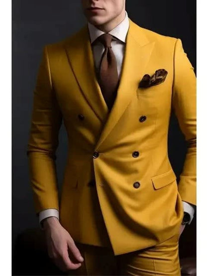 Leopold Peak Lapel Double Breasted Suit_15
