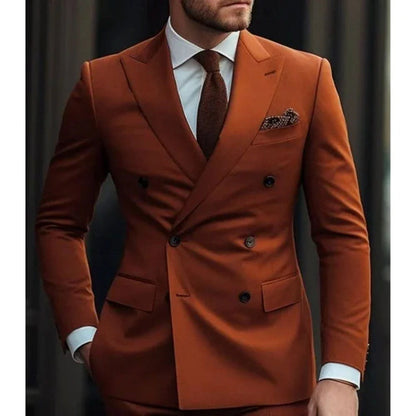 Leopold Peak Lapel Double Breasted Suit_19