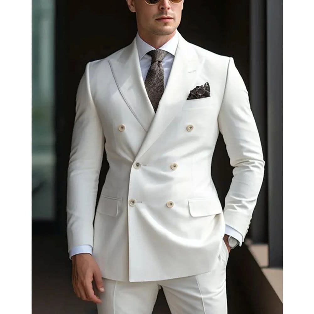 Leopold Peak Lapel Double Breasted Suit_8