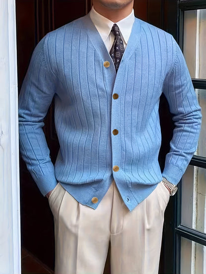 Edric Wide Rib Button Up Cardigan_9
