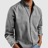 Curtis Chest Pocket Long Sleeve Button Down Shirt