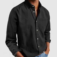 Curtis Chest Pocket Long Sleeve Button Down Shirt