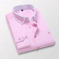 Holt Contrast Collar Button Down Shirt