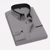 Holt Contrast Collar Button Down Shirt