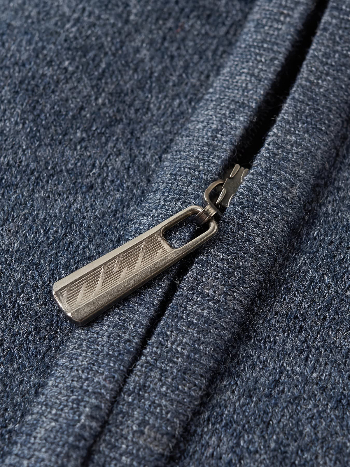 Eaton Color Block Half Zip Sweater
