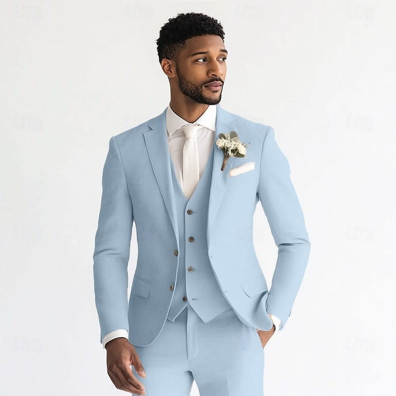 Kincaid Slim Fit Three Piece Suit_12