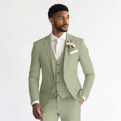 Kincaid Slim Fit Three Piece Suit_7