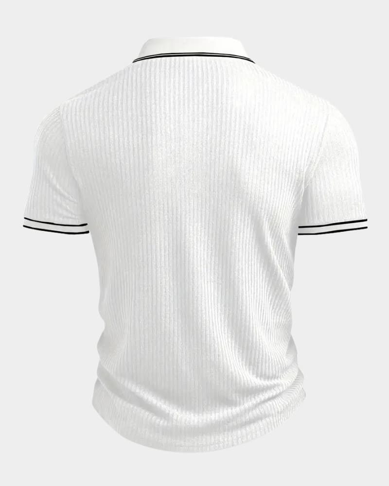 Lowell Contrast Trim Knit Polo_11