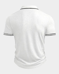 Lowell Contrast Trim Knit Polo
